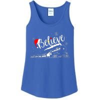 All Abroad Xmas Santa Ladies Essential Tank