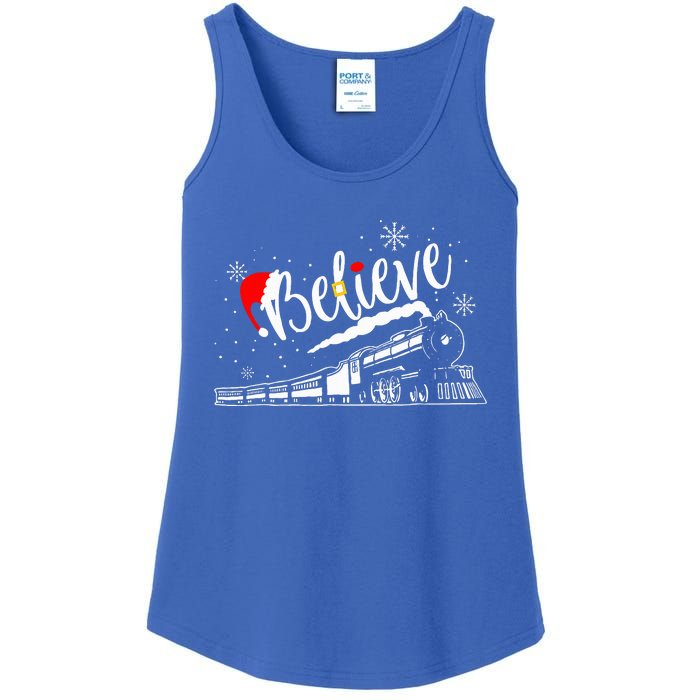 All Abroad Xmas Santa Ladies Essential Tank