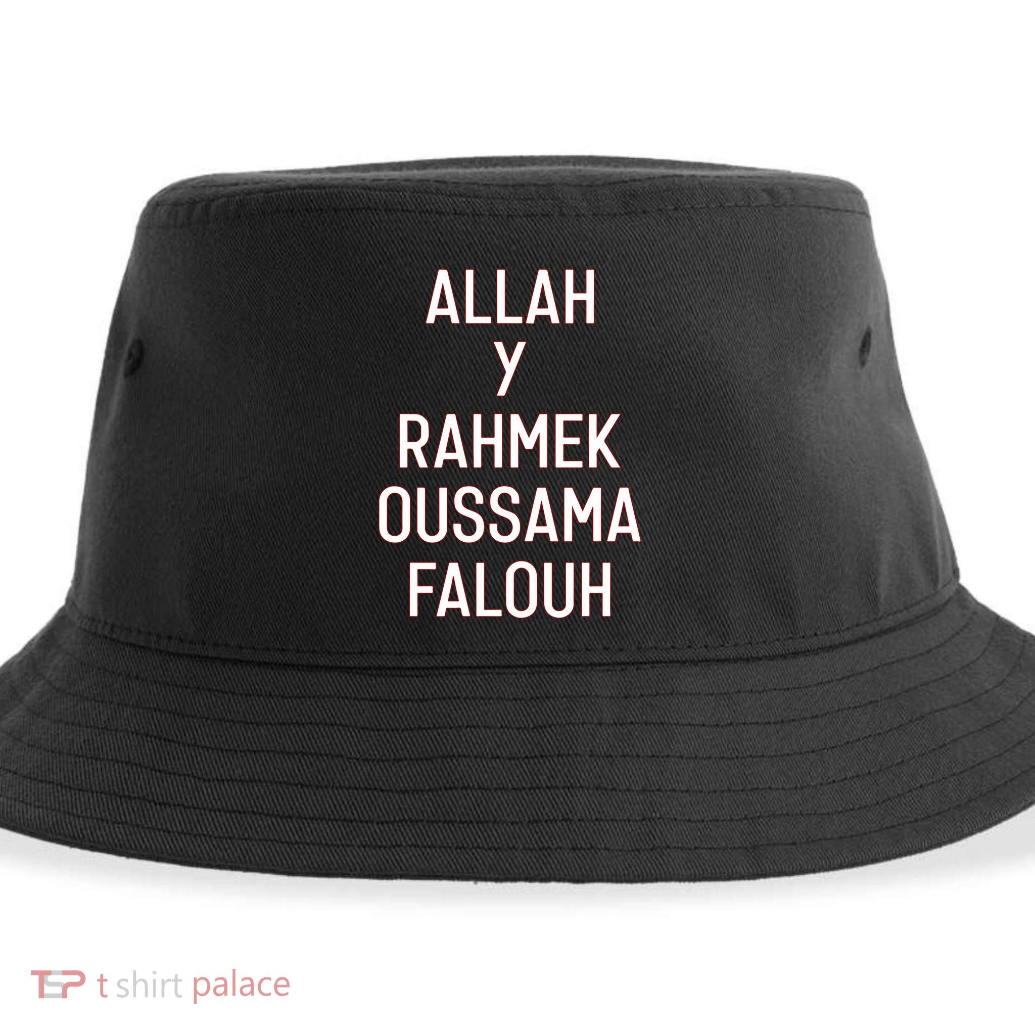 Achrafhakimi Allah Y Rahmek Oussama Falouh Sustainable Bucket Hat