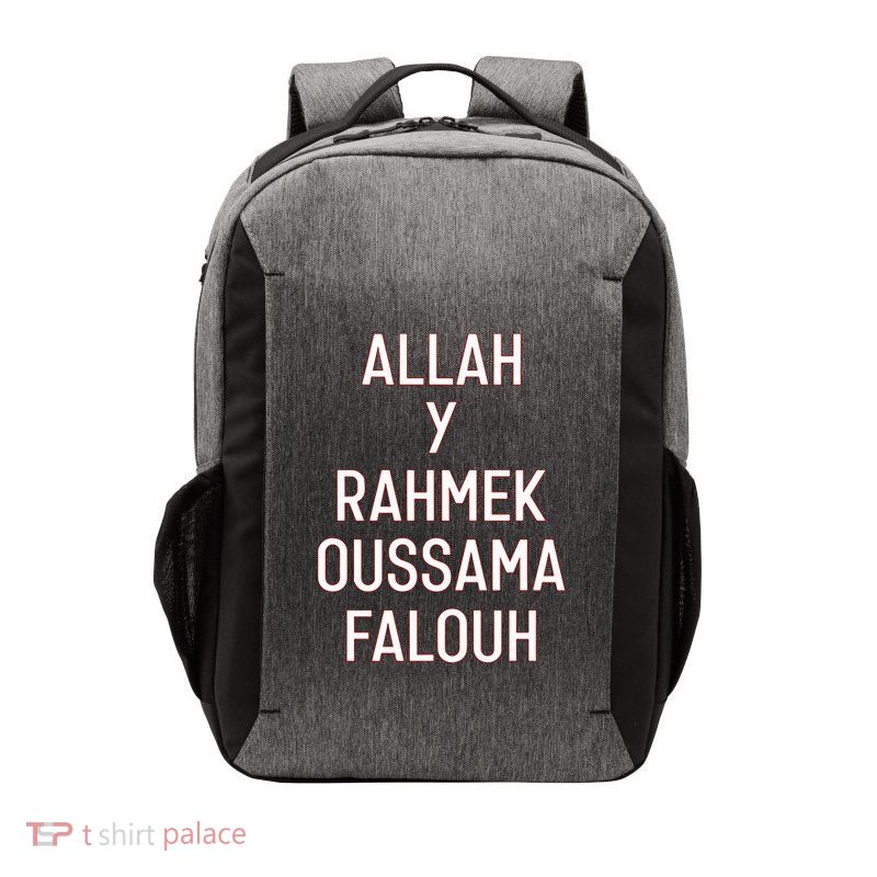 Achrafhakimi Allah Y Rahmek Oussama Falouh Vector Backpack