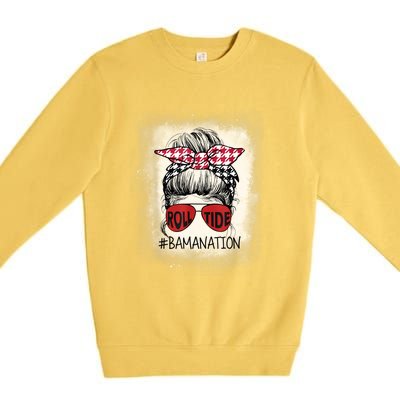 Alabama All Y'all The Tide Is Crimson Bamanation Roll Tide Premium Crewneck Sweatshirt