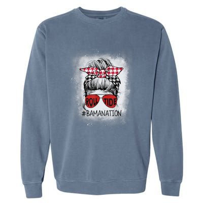 Alabama All Y'all The Tide Is Crimson Bamanation Roll Tide Garment-Dyed Sweatshirt