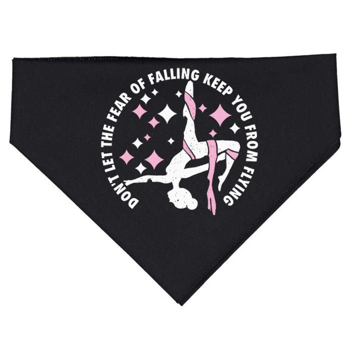 Aerialist Aerial Yoga Circus Artist From Silk Acrobatics USA-Made Doggie Bandana