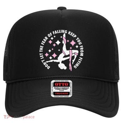 Aerialist Aerial Yoga Circus Artist From Silk Acrobatics High Crown Mesh Back Trucker Hat