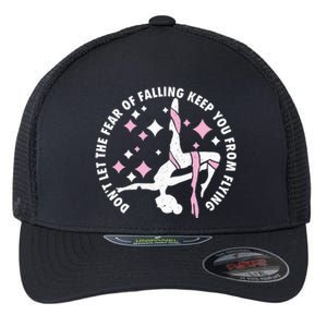 Aerialist Aerial Yoga Circus Artist From Silk Acrobatics Flexfit Unipanel Trucker Cap