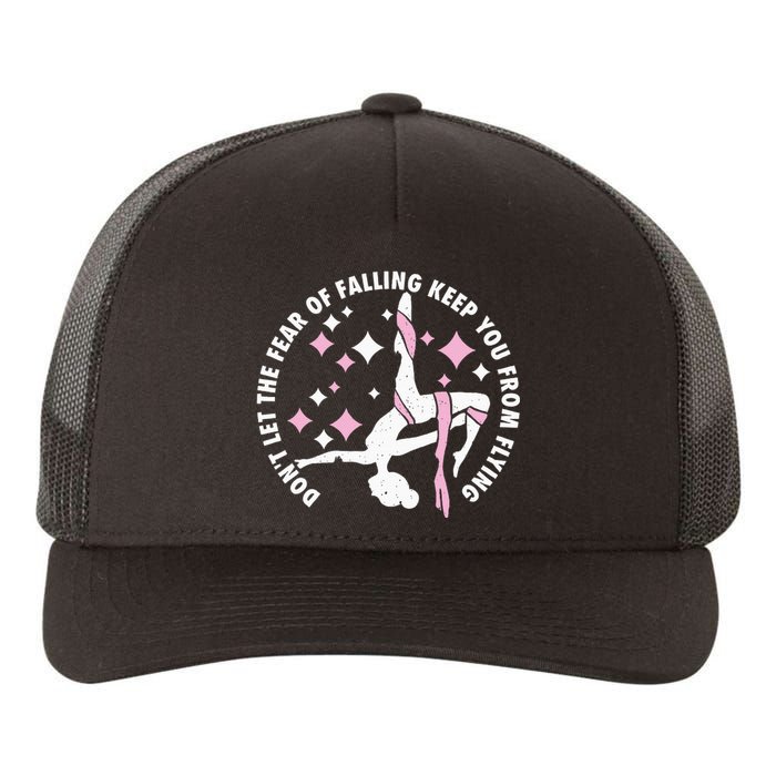 Aerialist Aerial Yoga Circus Artist From Silk Acrobatics Yupoong Adult 5-Panel Trucker Hat