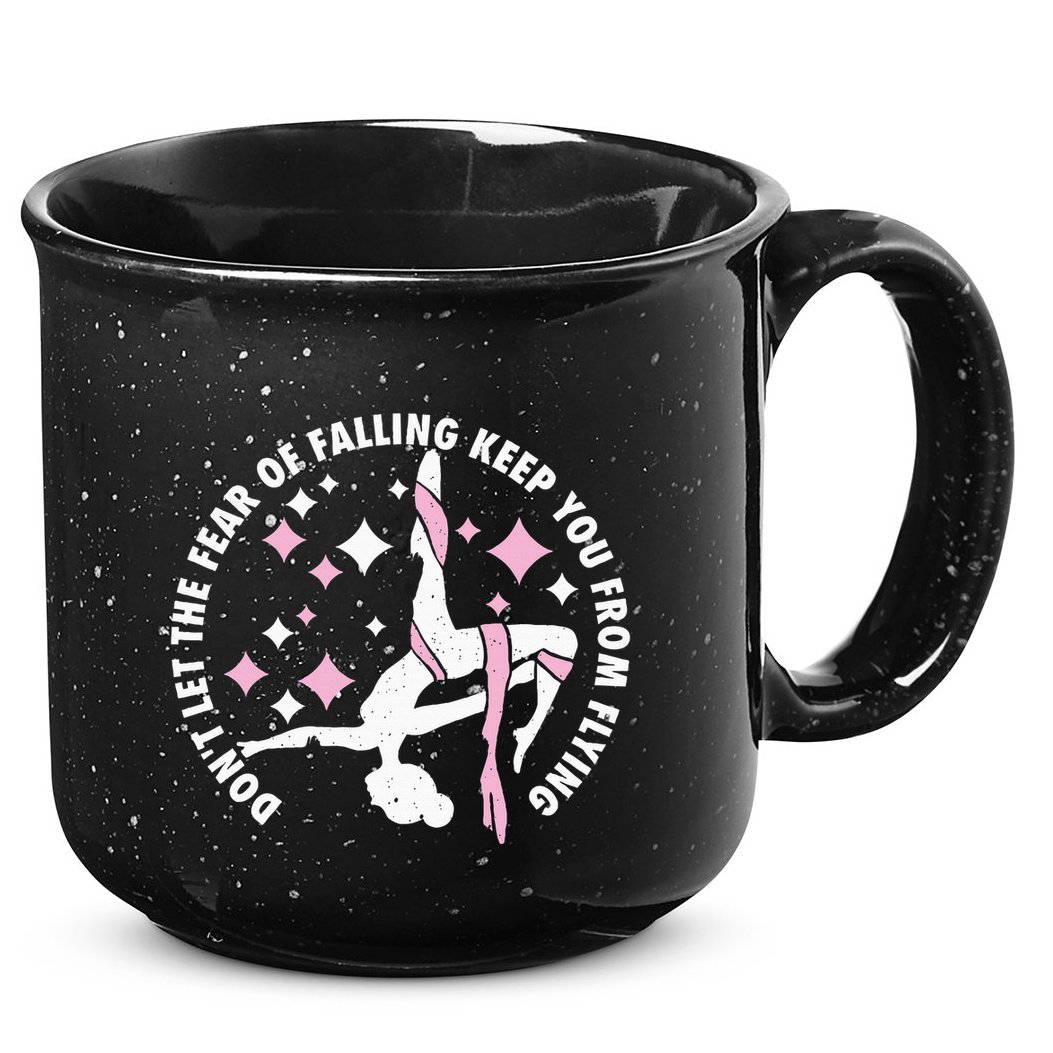Aerialist Aerial Yoga Circus Artist From Silk Acrobatics 15oz Campfire Ceramic Mug