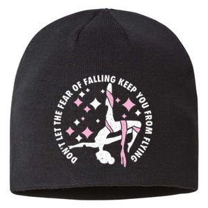 Aerialist Aerial Yoga Circus Artist From Silk Acrobatics Sustainable Beanie