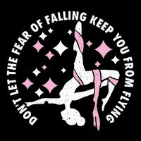 Aerialist Aerial Yoga Circus Artist From Silk Acrobatics 16 in Basic Backpack