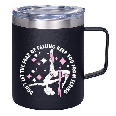 Aerialist Aerial Yoga Circus Artist From Silk Acrobatics 12oz Stainless Steel Coffee Mug