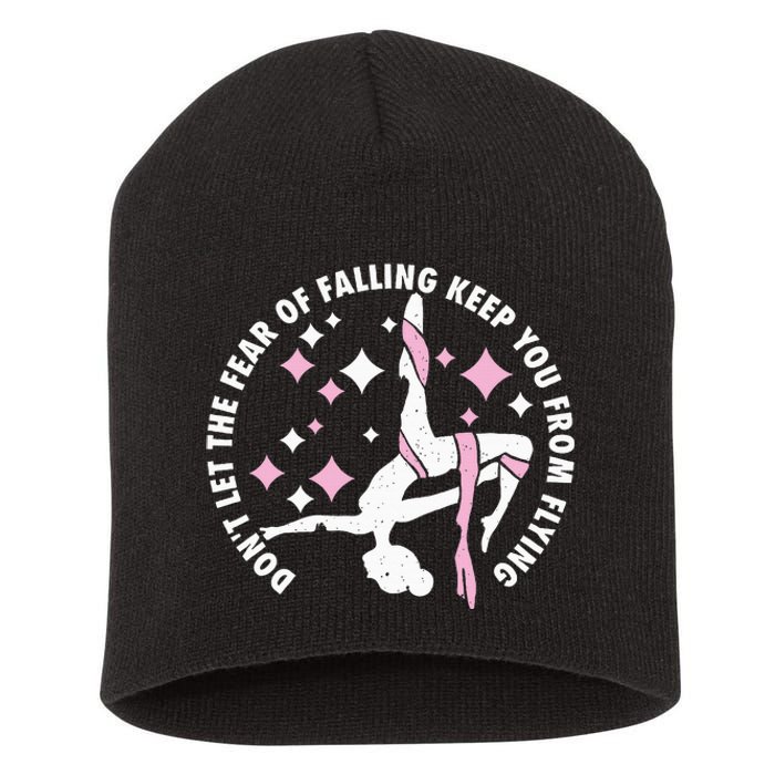 Aerialist Aerial Yoga Circus Artist From Silk Acrobatics Short Acrylic Beanie