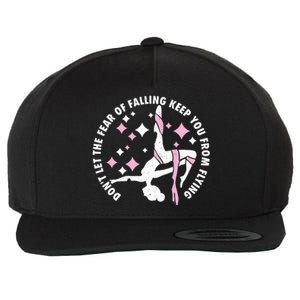 Aerialist Aerial Yoga Circus Artist From Silk Acrobatics Wool Snapback Cap