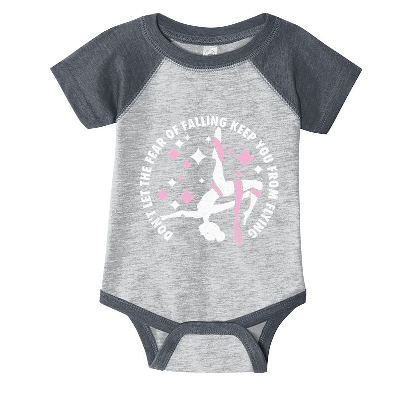 Aerialist Aerial Yoga Circus Artist From Silk Acrobatics Infant Baby Jersey Bodysuit
