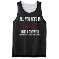 Archaeology All You Need Is Love And A Trowel Archaeologist Mesh Reversible Basketball Jersey Tank