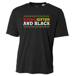 African American Young Gifted And Black Black History Month Cooling Performance Crew T-Shirt