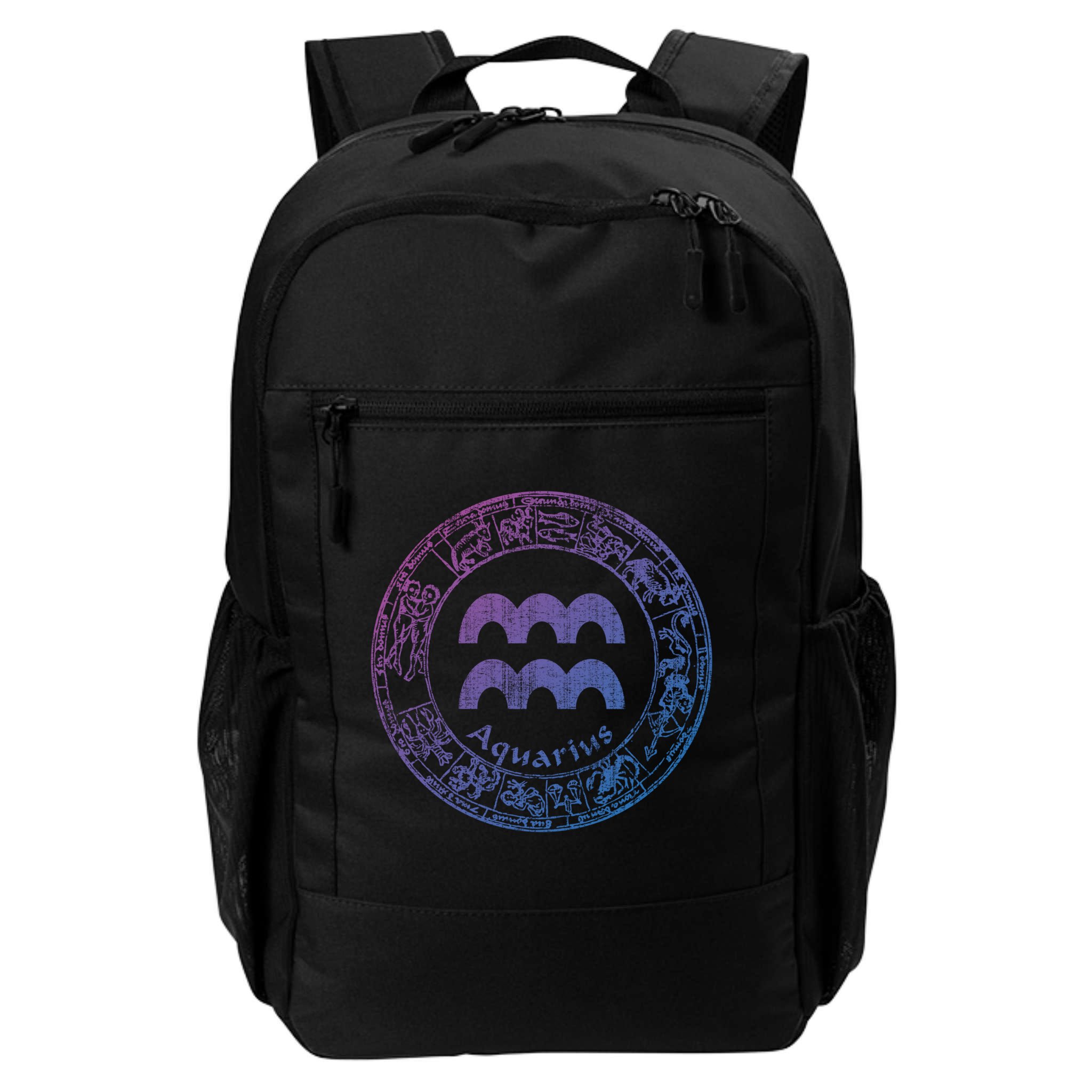 Aquarius Astrology Zodiac Horoscope Sign Meaningful Gift Backpack