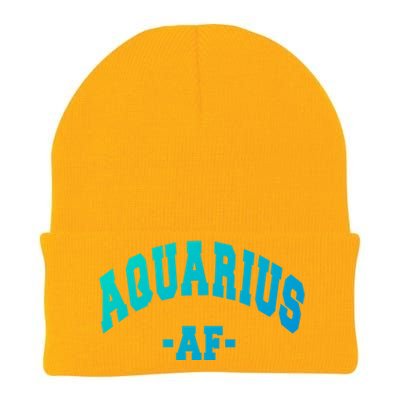 Aquarius Astrology Zodiac Sign Decorations Gift Knit Cap Winter Beanie