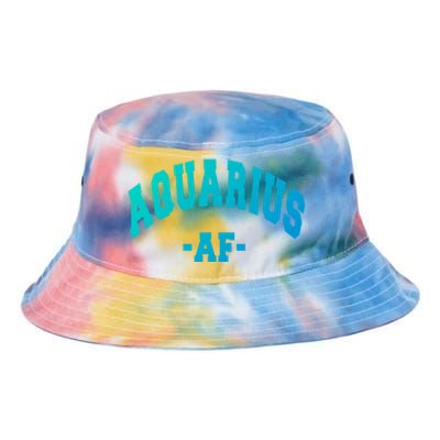 Aquarius Astrology Zodiac Sign Decorations Gift Tie Dye Newport Bucket Hat