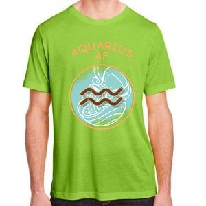 Aquarius Af Zodiac Sign Gift Adult ChromaSoft Performance T-Shirt