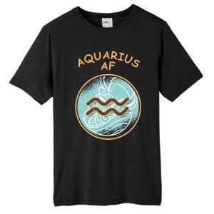 Aquarius Af Zodiac Sign Gift Tall Fusion ChromaSoft Performance T-Shirt