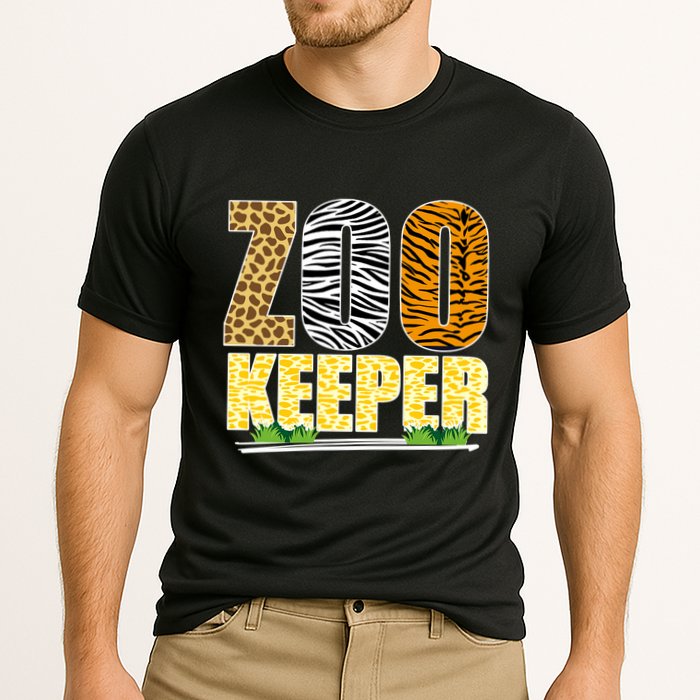 African Animals Zebra Giraffe Zookeeper Zoo Keeper Performance Shirt