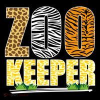 African Animals Zebra Giraffe Zookeeper Zoo Keeper Bucket Hat