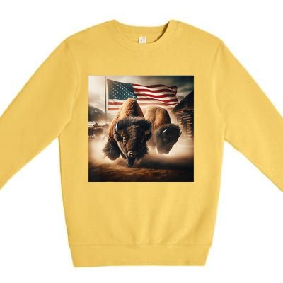 American Buffalo 1 Premium Crewneck Sweatshirt