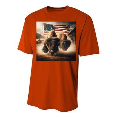 American Buffalo 1 Performance Sprint T-Shirt