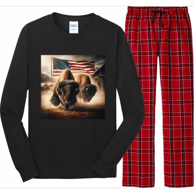 American Buffalo 1 Long Sleeve Pajama Set