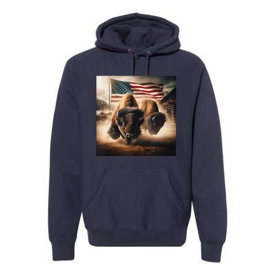 American Buffalo 1 Premium Hoodie