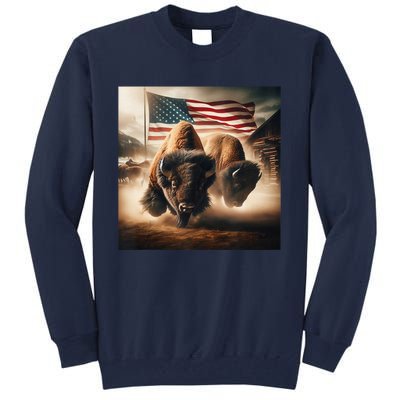 American Buffalo 1 Tall Sweatshirt