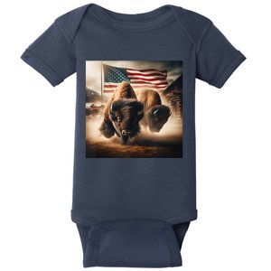 American Buffalo 1 Baby Bodysuit