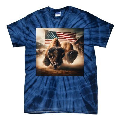 American Buffalo 1 Tie-Dye T-Shirt