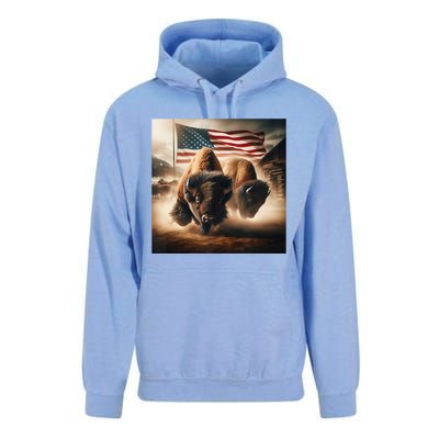 American Buffalo 1 Unisex Surf Hoodie