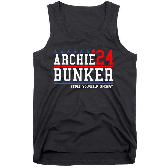 Archie Bunker 24 For President 2024 Tank Top