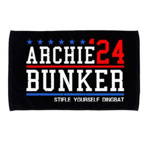 Archie Bunker 24 For President 2024 Microfiber Hand Towel