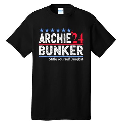 Archie Bunker 24 For President 2024 Tall T-Shirt