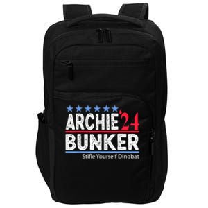 Archie Bunker 24 For President 2024 Impact Tech Backpack