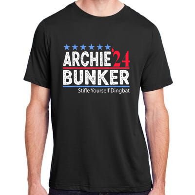 Archie Bunker 24 For President 2024 Adult ChromaSoft Performance T-Shirt