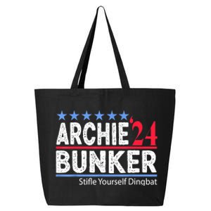 Archie Bunker 24 For President 2024 25L Jumbo Tote