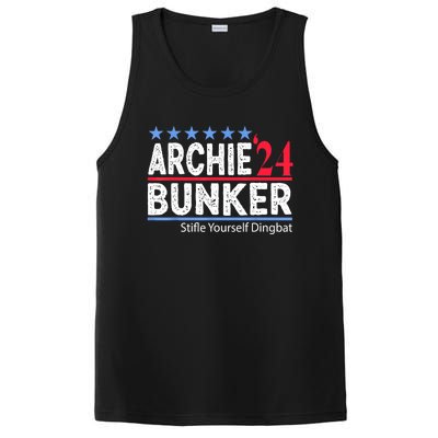 Archie Bunker 24 For President 2024 PosiCharge Competitor Tank