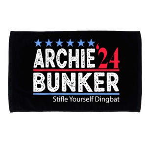 Archie Bunker 24 For President 2024 Microfiber Hand Towel