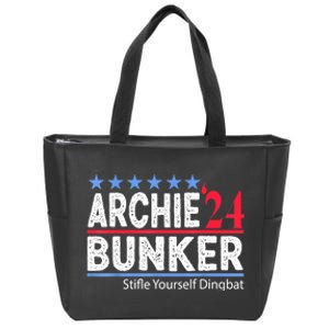 Archie Bunker 24 For President 2024 Zip Tote Bag