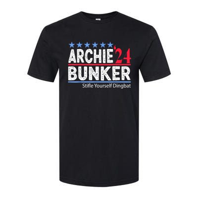 Archie Bunker 24 For President 2024 Softstyle® CVC T-Shirt