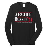 Archie Bunker 24 For President Long Sleeve Shirt