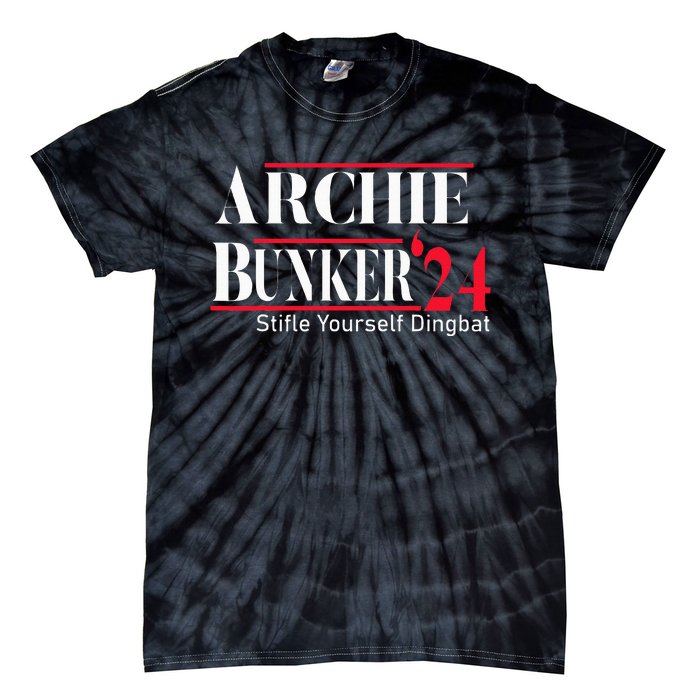 Archie Bunker 24 For President Tie-Dye T-Shirt