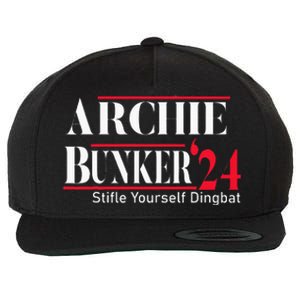 Archie Bunker 24 For President Wool Snapback Cap