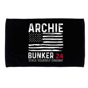 Archie Bunker 24. Stifle Yourself Dingbat Microfiber Hand Towel