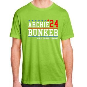 Archie Bunker 24 For President 2024 Adult ChromaSoft Performance T-Shirt