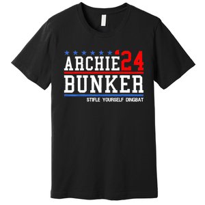 Archie Bunker 24 For President 2024 Premium T-Shirt